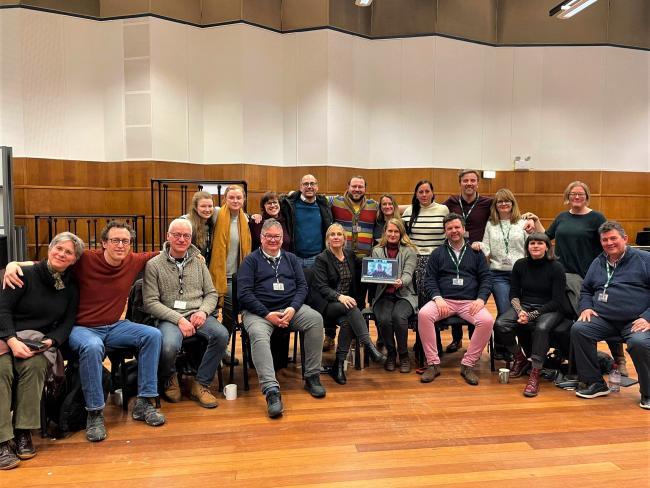 BBC Singers courtesy Peter Davoren