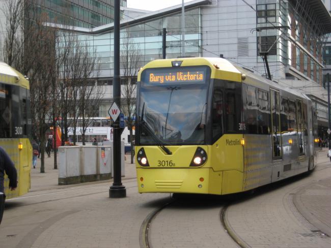 Manchester tram