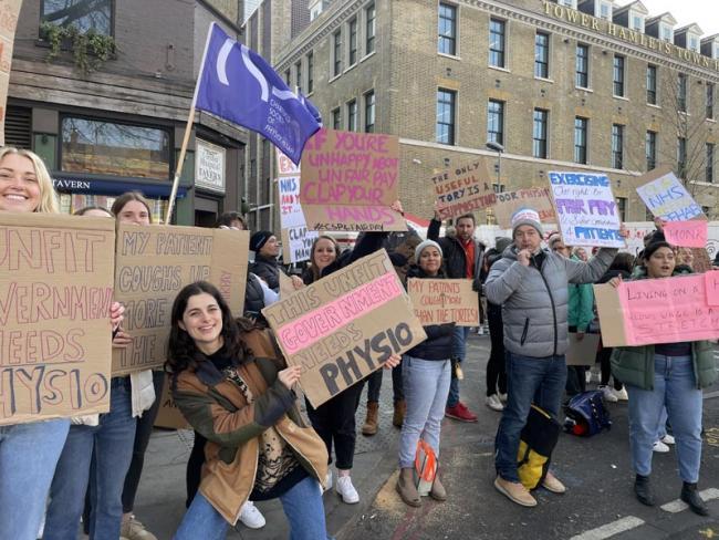physios at Royal London 9 Feb 23