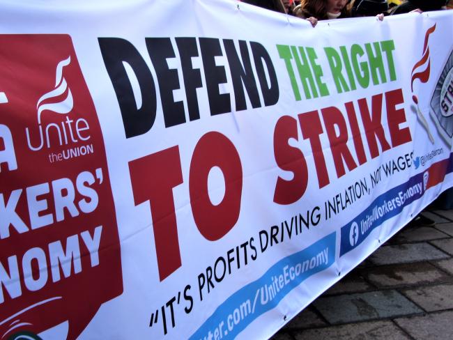 Trade Union rally Glasgow Feb1 2023 d_Wolkers_EM