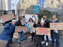 Vanguard School picket_0