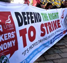 Trade Union rally Glasgow Feb1 2023 d_Wolkers_EM